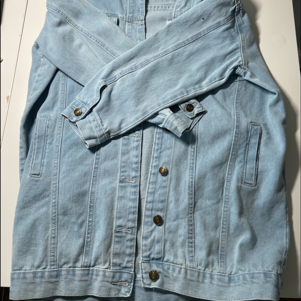 Distressed Jean Jacket - Picture 2 of 2